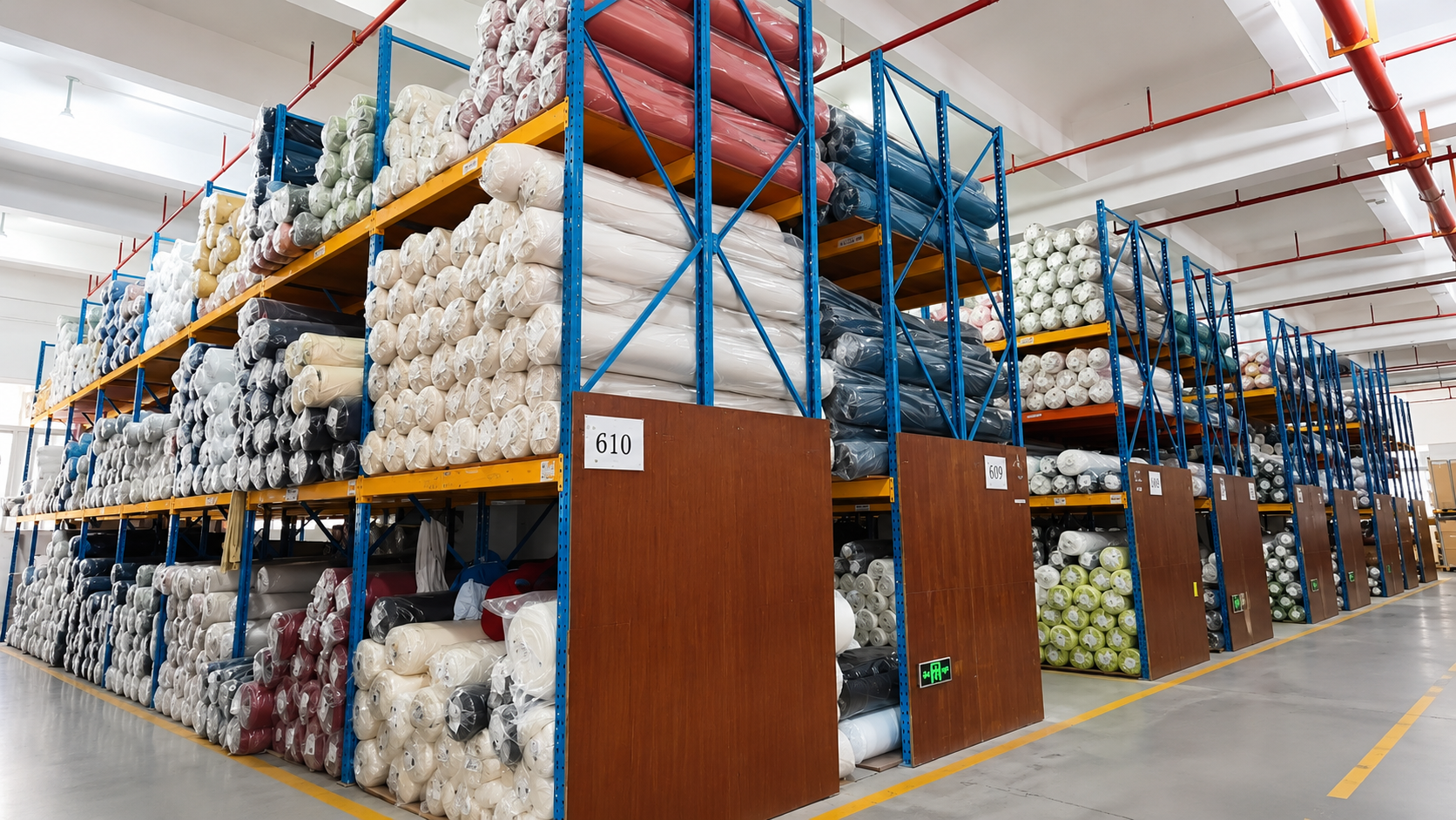 Fabric warehouse and inventory